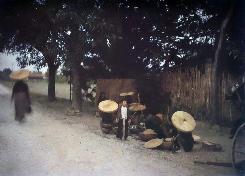 Vietnam 1915 en el color de la foto