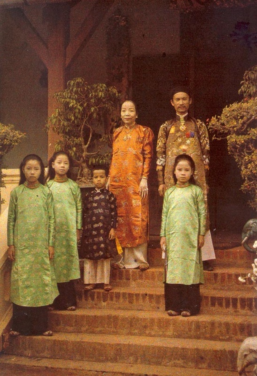 Vietnam 1915 in color photo