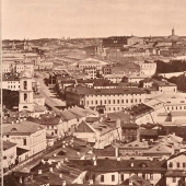View from the Cathedral of Christ the Saviour: how did Moscow in 1867