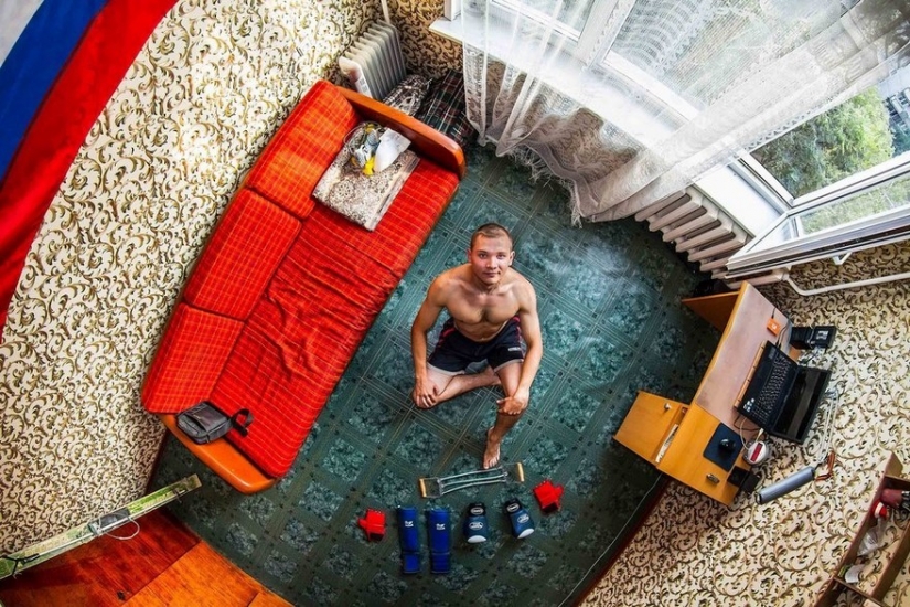 What the bedrooms of people of different countries and professions look like