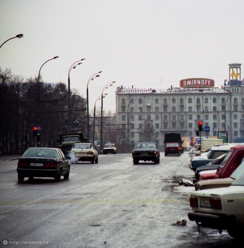 What was Moscow in the 90-ies