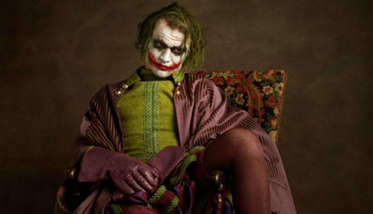 What would superheroes and villains in the paintings of Flemish artists