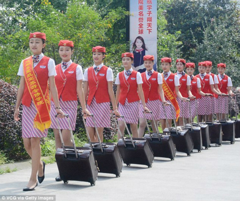 Why the harsh Chinese flight attendants better not mess with