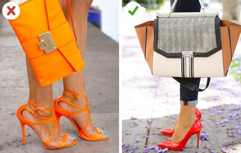 10 basic rules for combining accessories