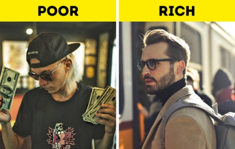 10 diferencias entre los hábitos ricos y pobres que explican mucho