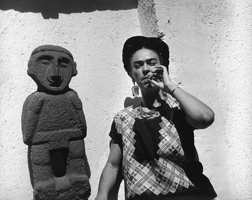 10 fotos raras de Frida Kahlo en los últimos años de su vida