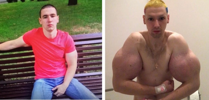 10 Monstruos rusos antes y después de la transformación