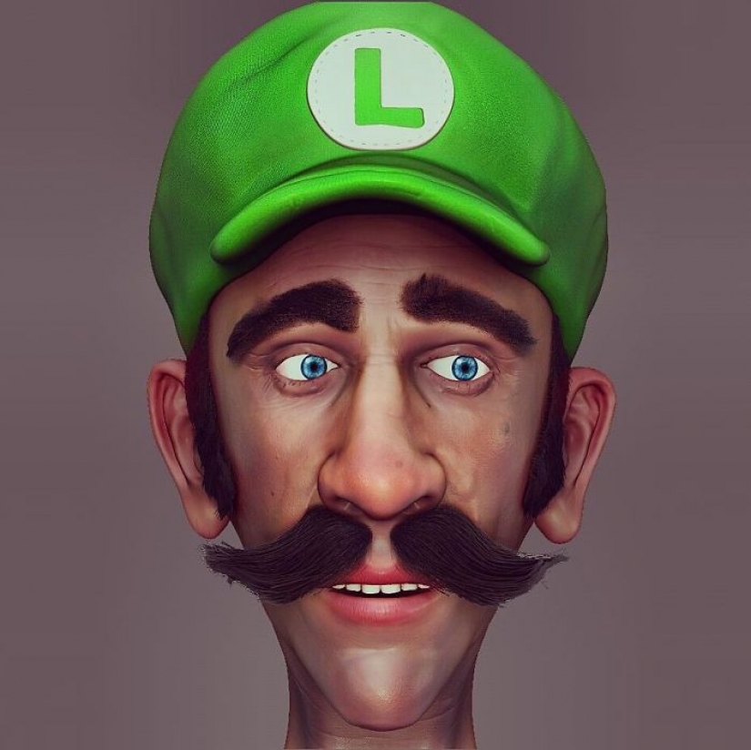 10 realistic cartoon characters from Miguel Vasquez