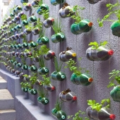 10 ways to use old plastic bottles and plastic dishes