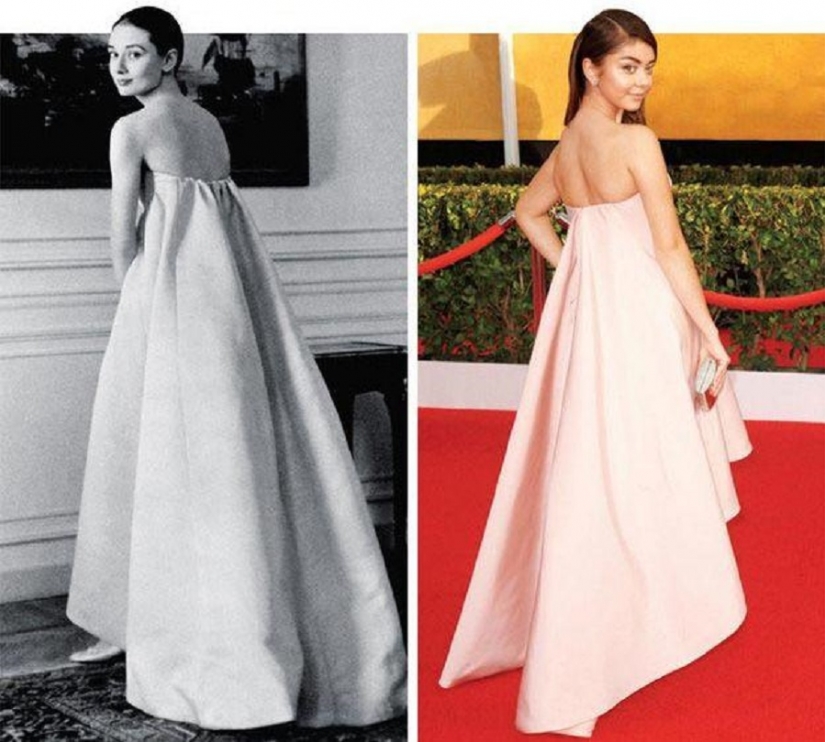 11 celebrities who have copied the style stars from the past