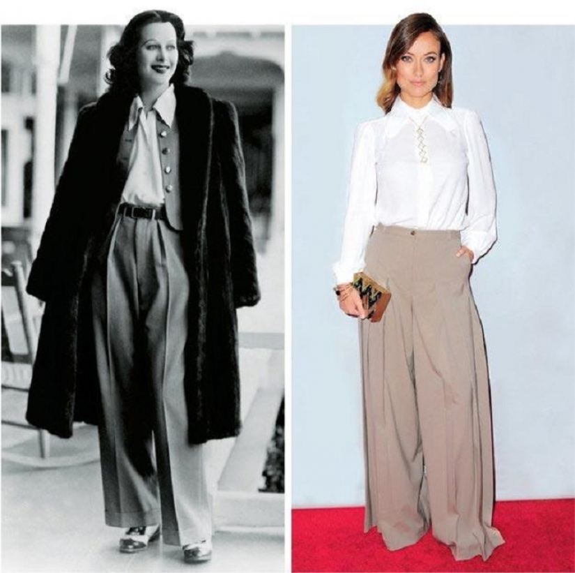 11 celebrities who have copied the style stars from the past