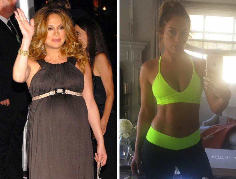 11 celebrity moms who regained their figure after giving birth