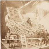 11 rare shots from the construction of the Statue of Liberty