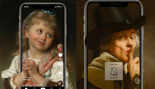 12 classic paintings that have updated in the context of social networks