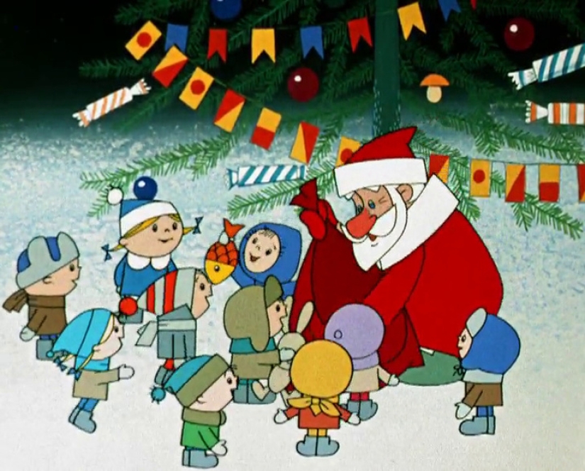 14 de año nuevo Soviética, los dibujos animados, que en el mismo aliento, miramos a nuestros hijos
