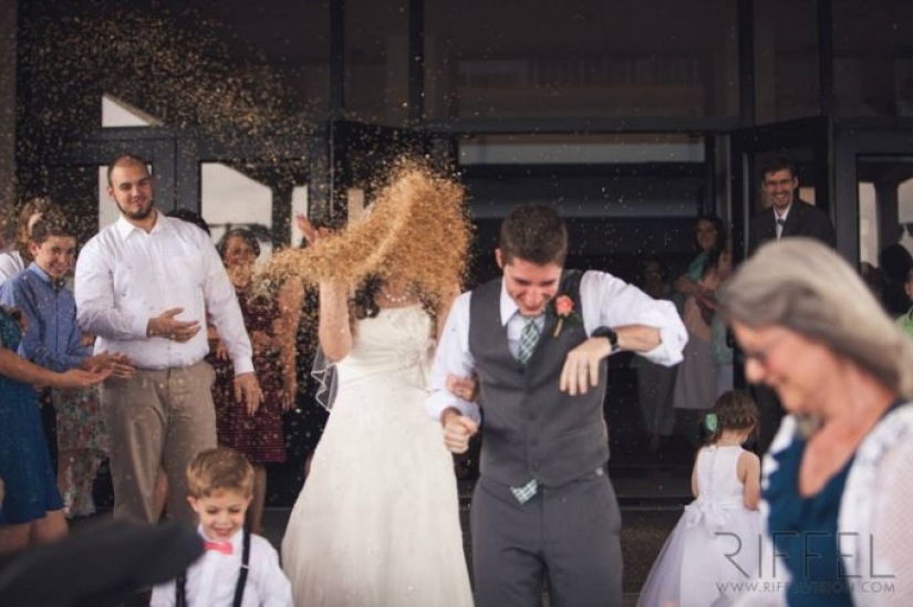 14 recién casados ​​que demostraron que las bodas perfectas solo ocurren en las películas