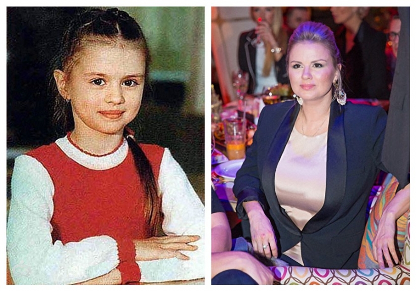 14 Russian stars in childhood and now