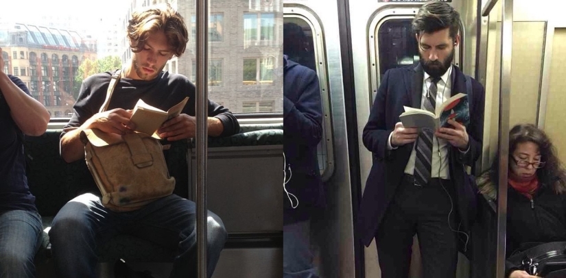 15 chicos calientes con libros, o lo que es "amor a primera vista"
