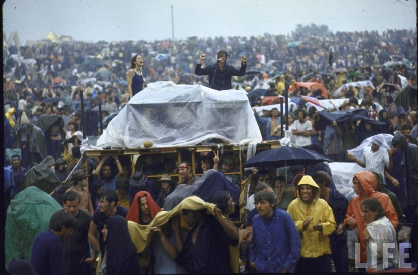 15 fotos atmosféricas del archivo LIFE para el aniversario de Woodstock