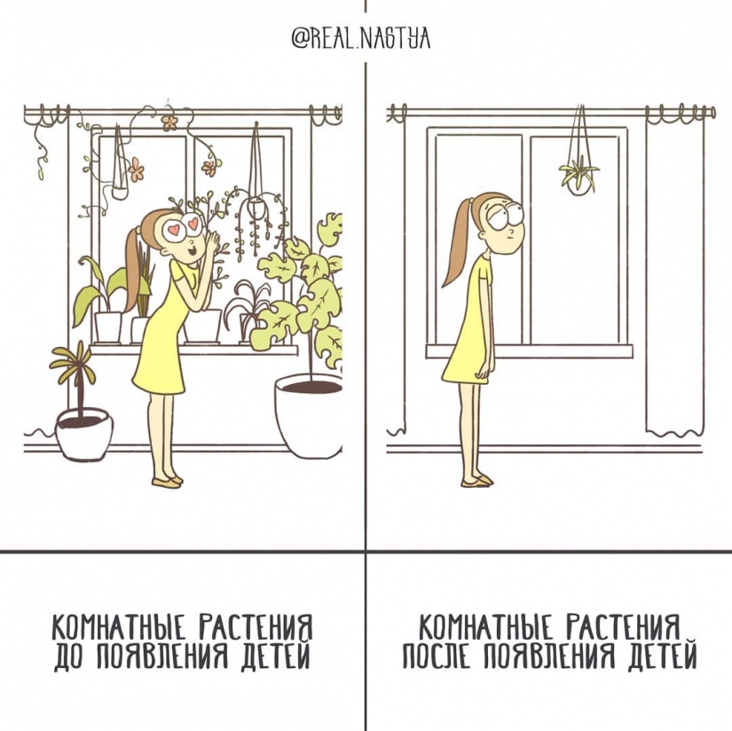 15 funny and honest comics about motherhood from Anastasia Lykova