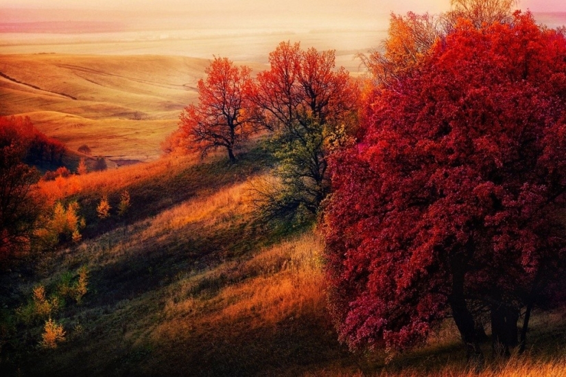 15 places where autumn is especially beautiful