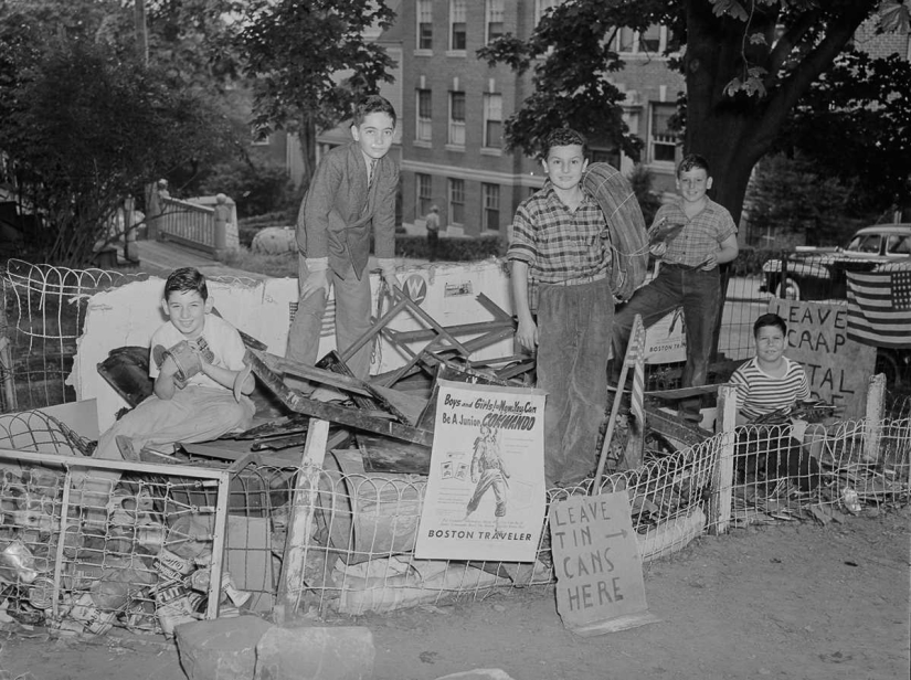 1942: cómo los estadounidenses recolectaron chatarra para la industria militar