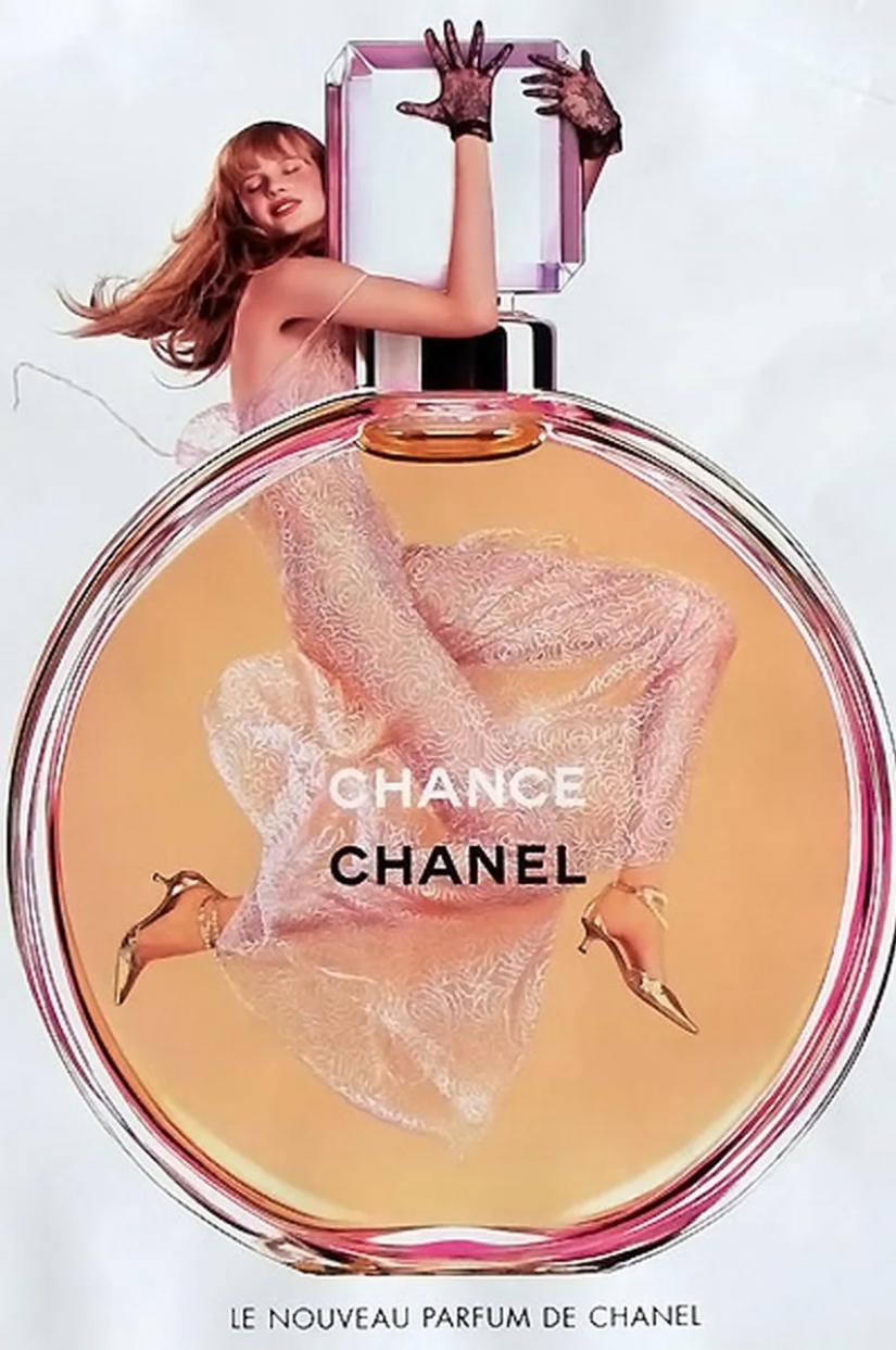 20 años después: ahora mira los modelos de los anuncios de perfume cero