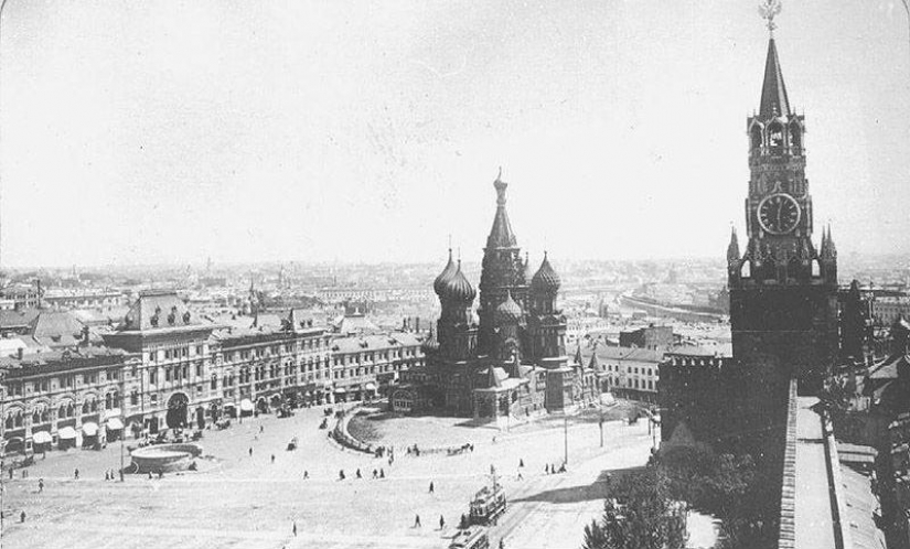 20 fascinantes fotos de Moscú de principios del siglo pasado