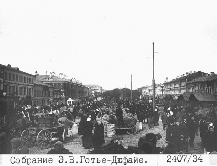 20 fascinating photos of Moscow of the beginning of the last century