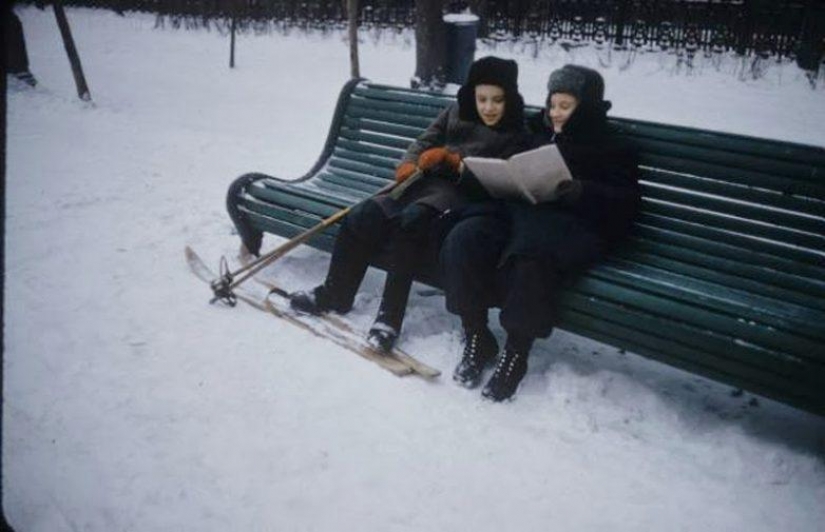 20 foto jóvenes Moscovitas principios de los años 1960