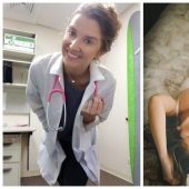 20 photos of a hot nurse, to which all men dream to get