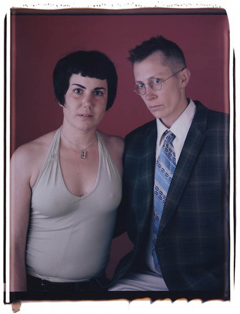 20 retratos del proyecto fotográfico de parejas»