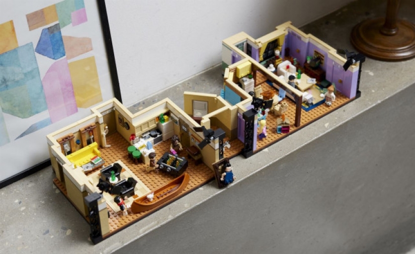 2048 partes y dos apartamentos: LEGO lanza un conjunto basado en la serie de televisión "Amigos»