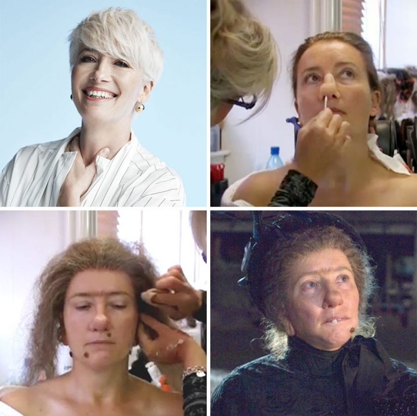 22 before and after shots showing how much effort has gone into Hollywood makeup
