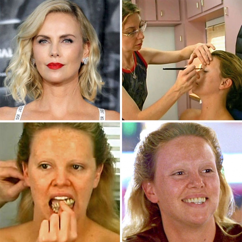 22 before and after shots showing how much effort has gone into Hollywood makeup