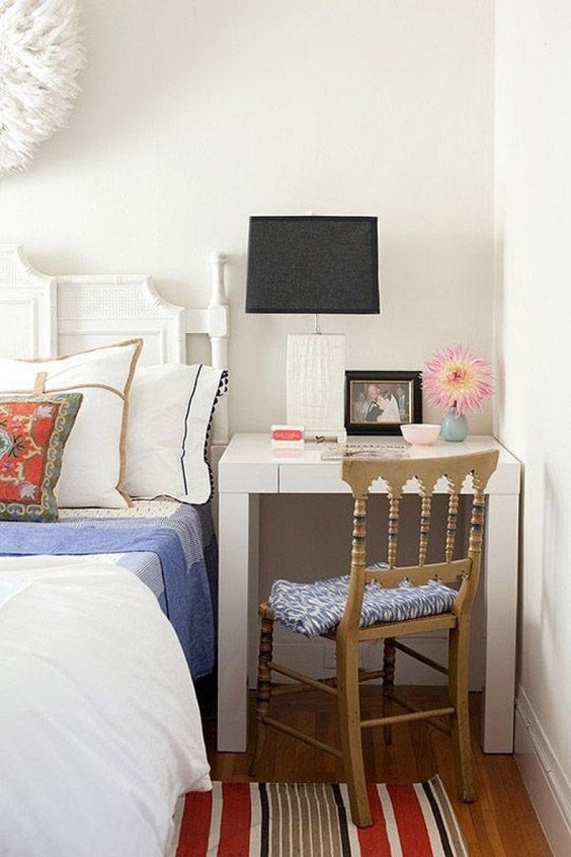 23 consejos sobre cómo equipar un dormitorio pequeño