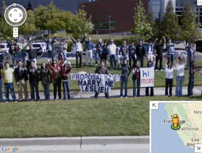 25 de las Fotos Más Locas Tomadas en las Cámaras de Google Street View