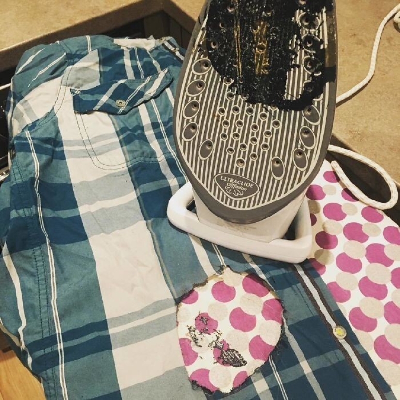 25 funny failures and painful failures related to ironing