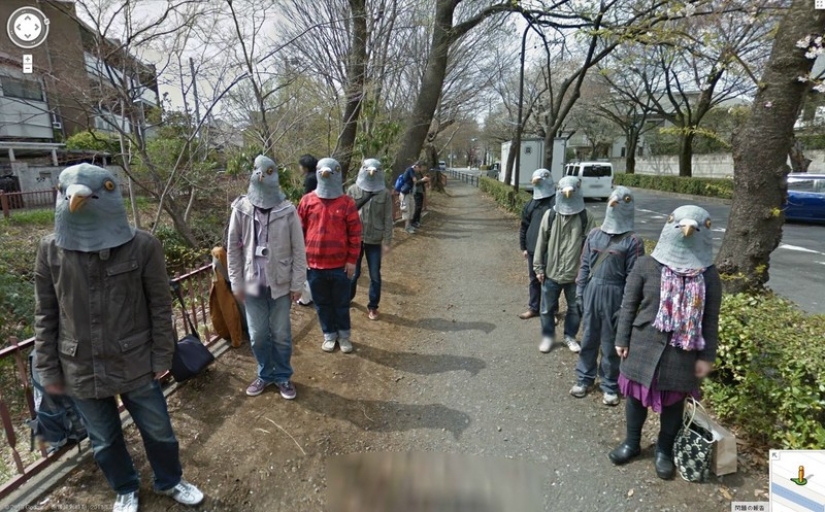 25 of the Craziest Shots Taken on Google Street View Cameras