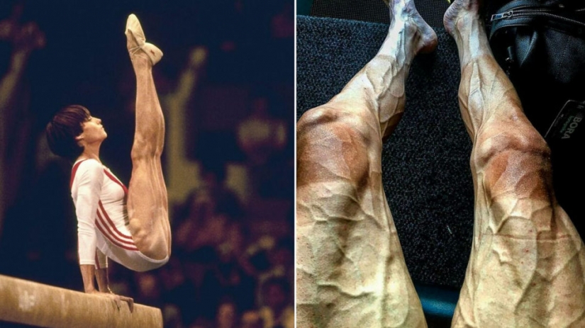 25 rare photos of Olympians showing what is happening behind the scenes of big sports