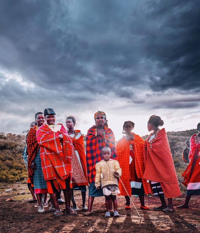 30 amazing photos of Christina Makeeva directly from Kenya