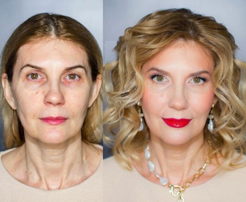 30 mágico cambio de imagen con el maquillaje de Petersburgo maestro Ulyana Starobin