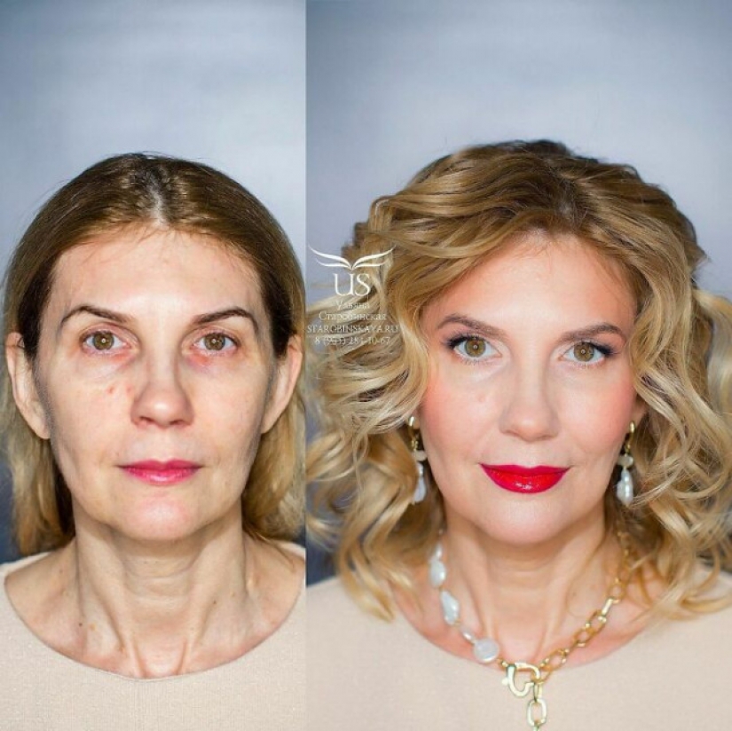 30 mágico cambio de imagen con el maquillaje de Petersburgo maestro Ulyana Starobin