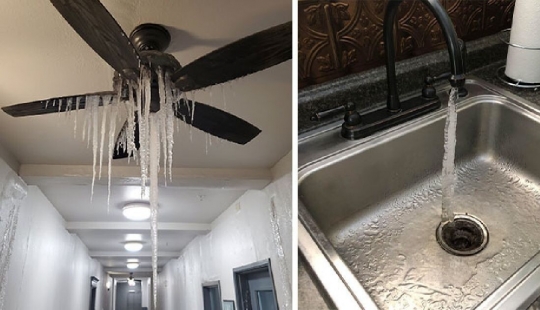 35 fotografías acerca de lo que está sucediendo ahora en el congelado de Texas