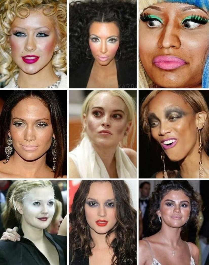 40 hilarious examples of terrible makeup