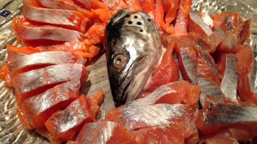 6 muy extraño Escandinavos platos de pescado, desde donde los turistas que llegan hasta