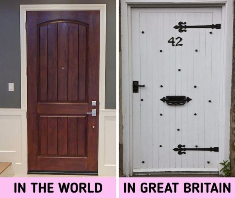 7 features to help you recognize a typical British home