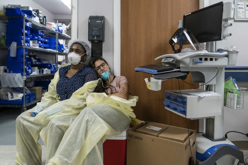 8 fotos que muestran la realidad del COVID-19 en los hospitales