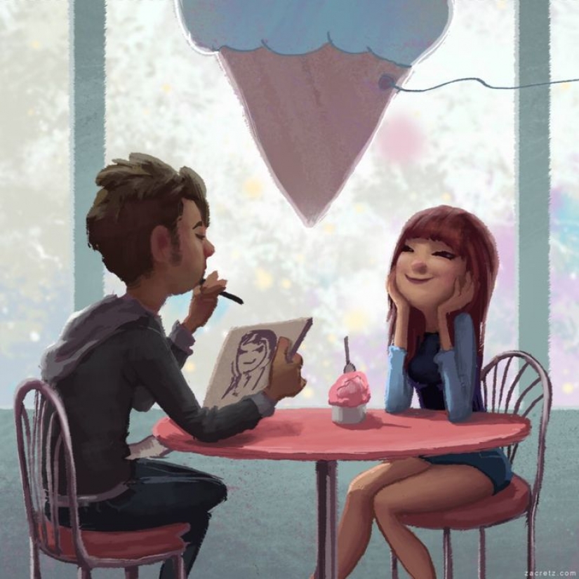 8 ilustraciones que revelan todo sobre el amor y el romance