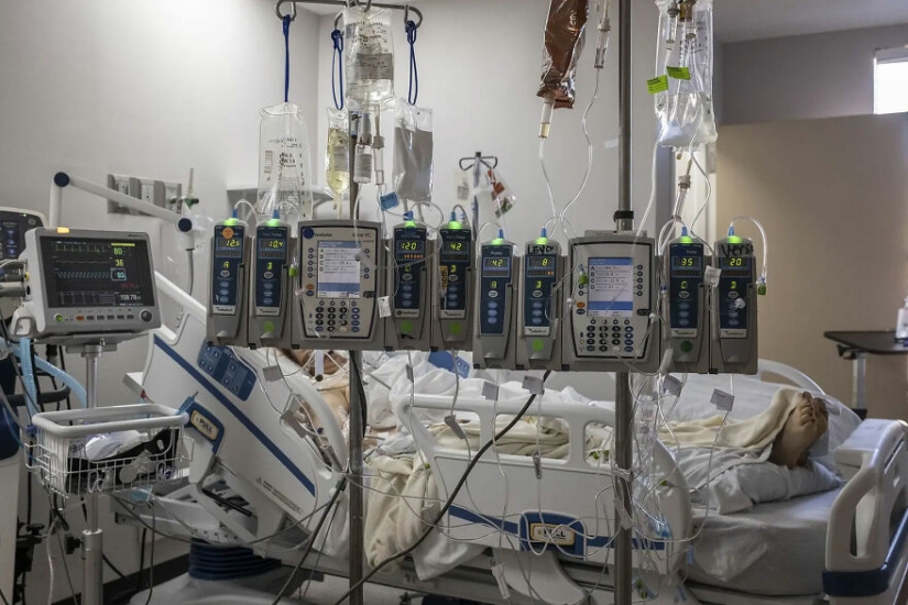 8 photos showing the reality of COVID-19 in hospitals